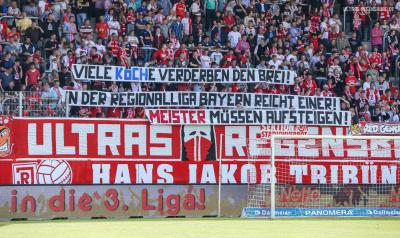 Ultras Regensburg kritisieren Aufstiegsregelung